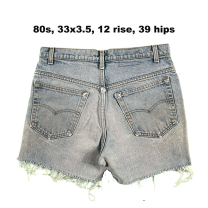 80s/90s Levi's Cut Off Denim Shorts- SELECT PAIR