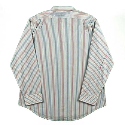 2007 Banana Republic Striped 100% Cotton Button Up Shirt- XL