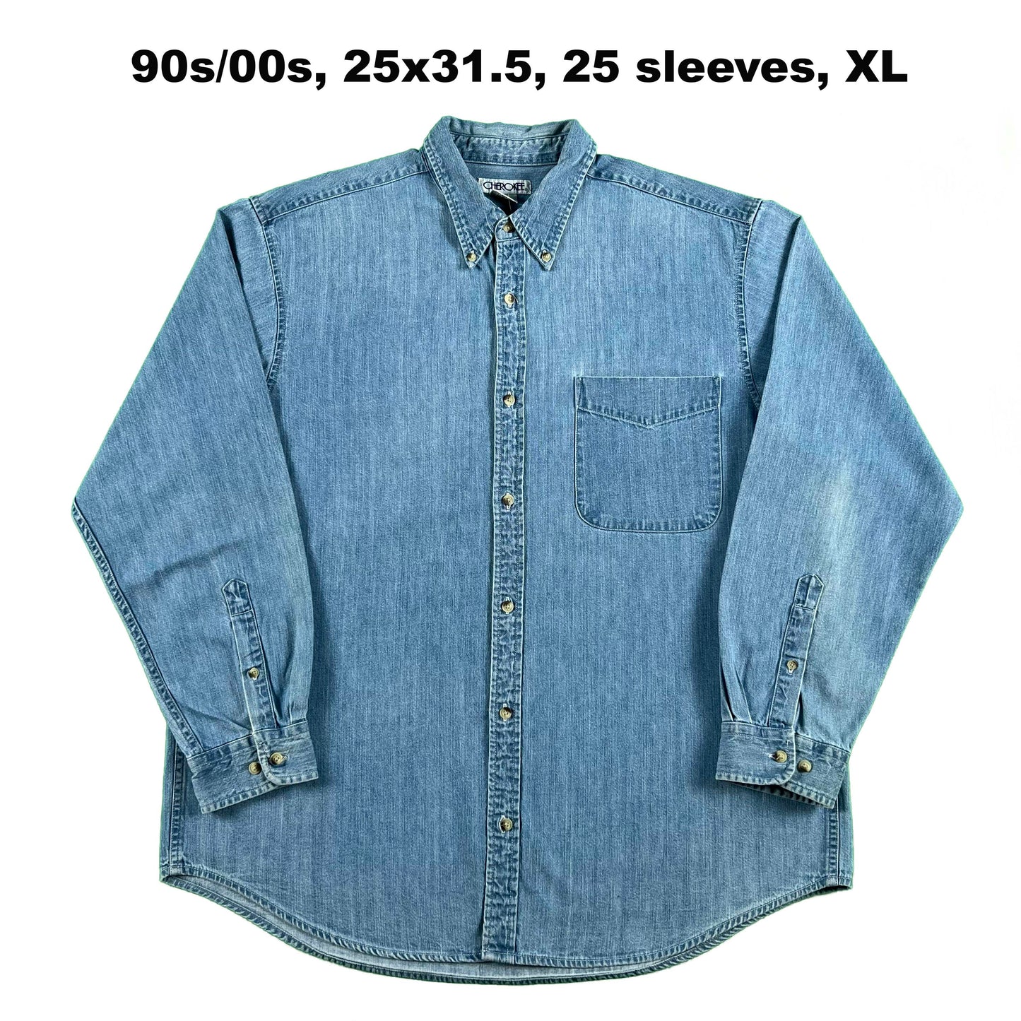 Vintage Denim Button Up Shirts- SELECT SHIRT