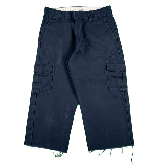 Dickies Navy Cargo Capris- 32x22