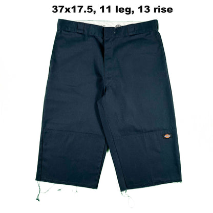 Dickies Navy Blue Double Knee Capris- SELECT PAIR