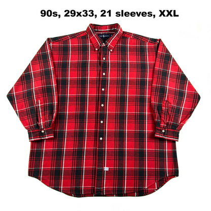 Vintage Ralph Lauren 100% Cotton Flannel Shirts- SELECT SHIRT