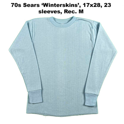Vintage Various Colored Waffle Knit Thermals- SELECT SHIRT