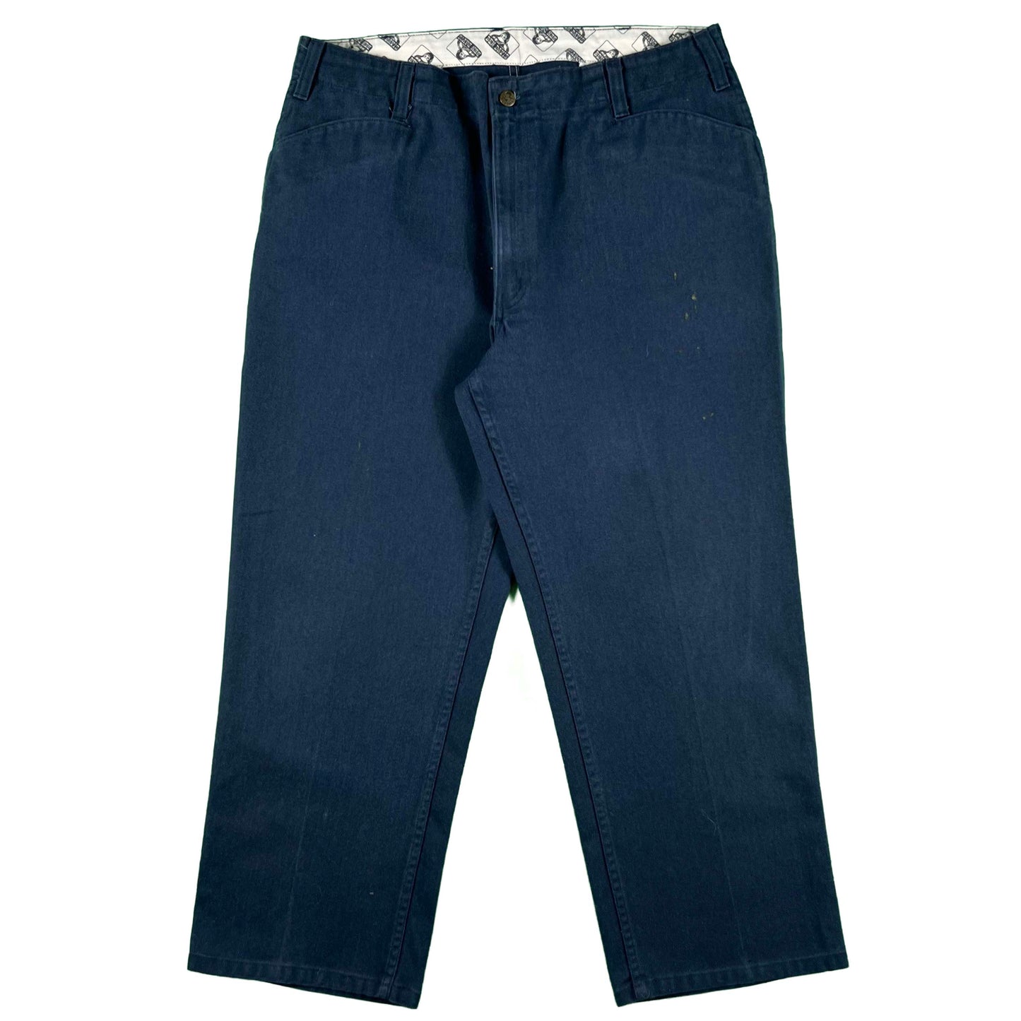 Ben Davis Faded Navy Work Pants- 37x27.5