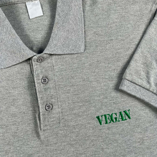 00s Vegan Polo Shirt- L