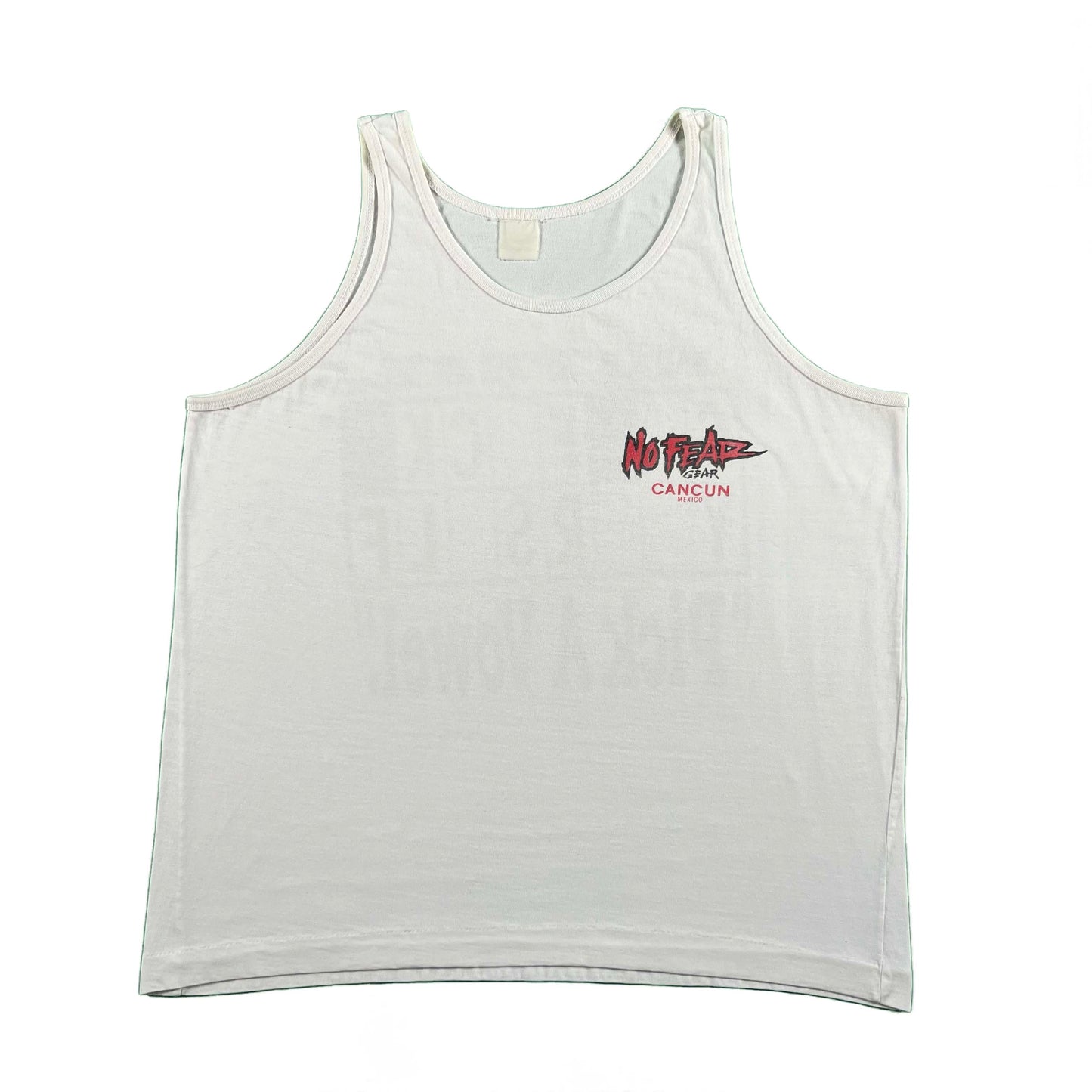 90s Go Fuck Yourself No Fear Tank Top- L