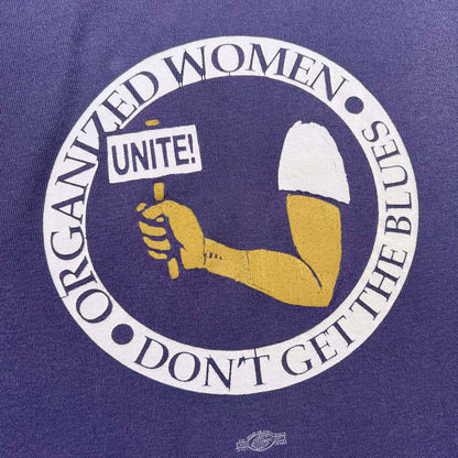 90s Organized Women Don't Get The Blues Tee- XL
