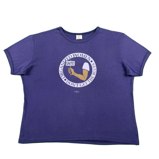 90s Organized Women Don't Get The Blues Tee- XL