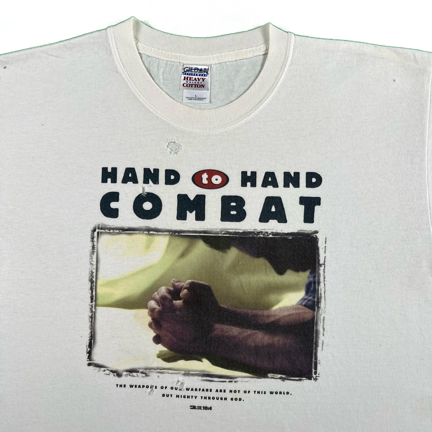 00s Hand to Hand Combat Tee- L