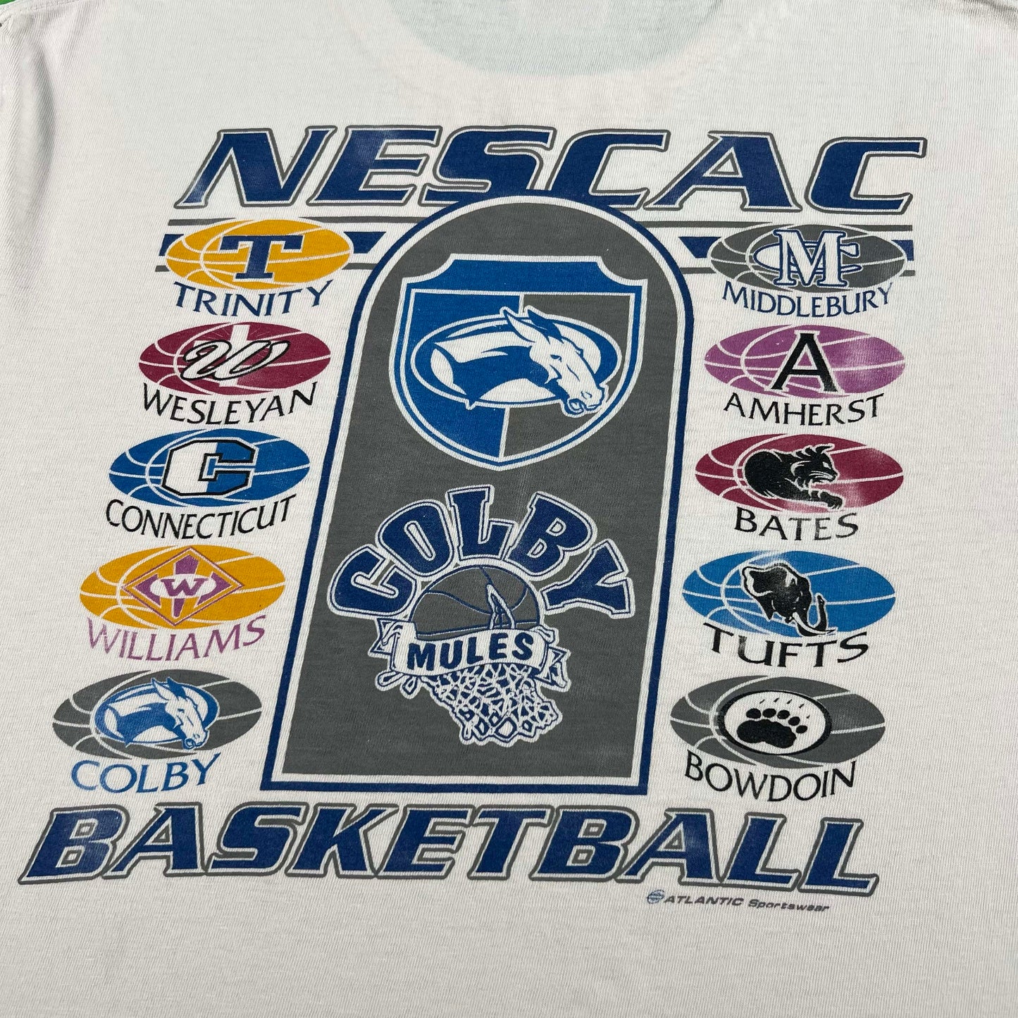 00s Colby/NESCAC Basketball Long Sleeve Tee- M