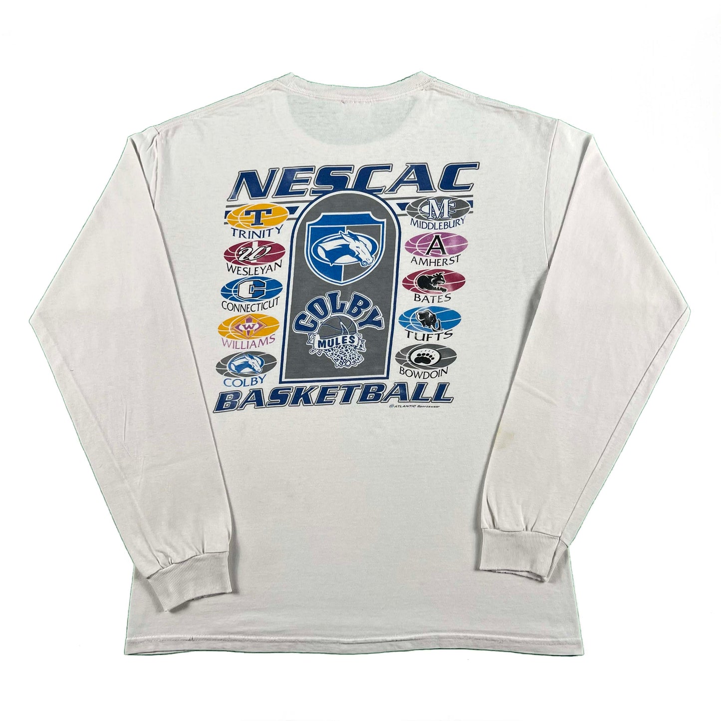 00s Colby/NESCAC Basketball Long Sleeve Tee- M