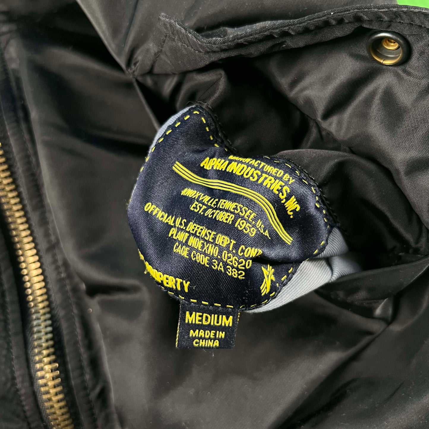 Alpha Industries Bomber Jacket- M