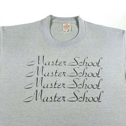 90s Master School Tee- L