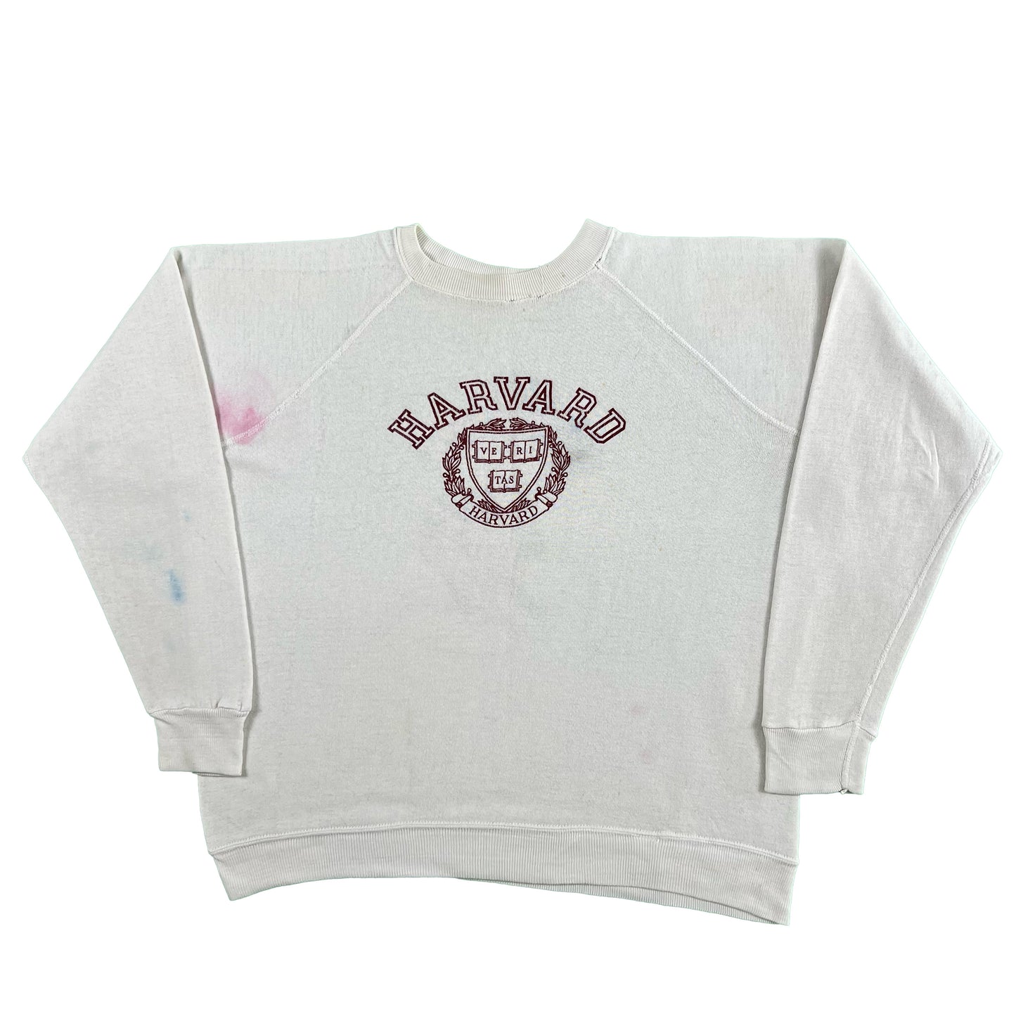 60s Test Print Mickey x Harvard Sweatshirt- L