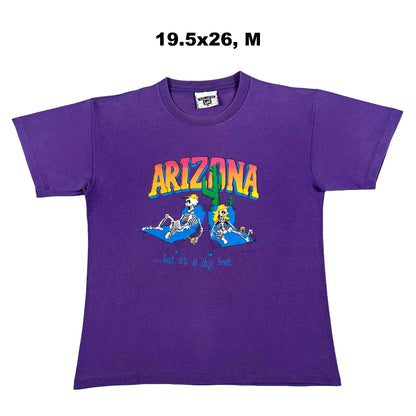 90s Arizona '...but it's a dry heat.' Tees- SELECT T SHIRT