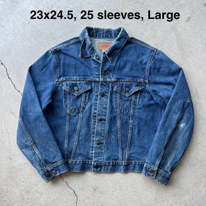 70s/80s Levi's Type 3 Denim Trucker Jacket- SELECT JACKET