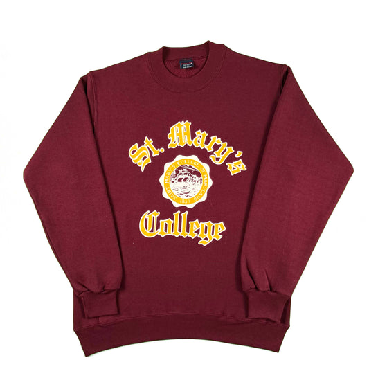 90s St. Mary's College Sweatshirt- L