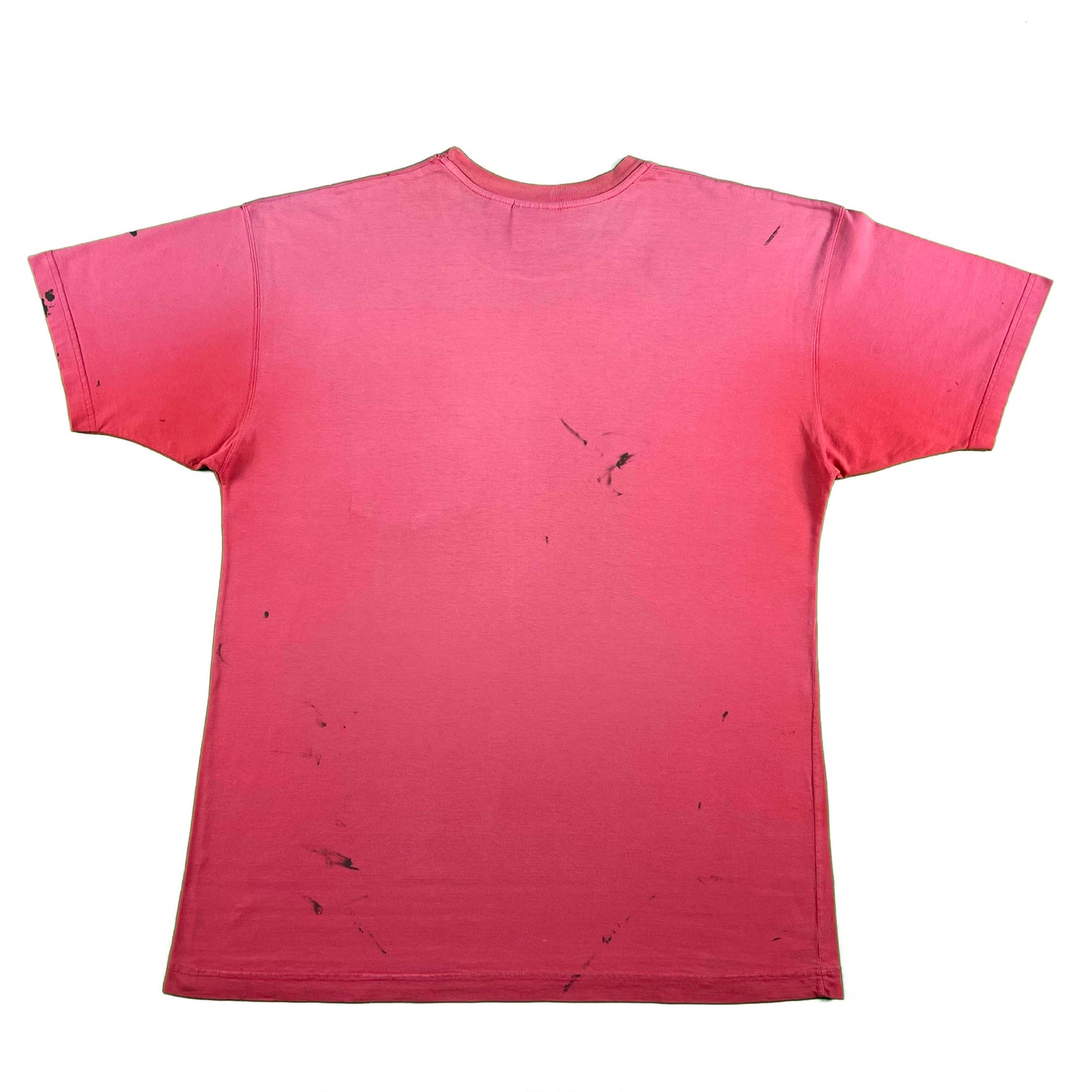 90s Sun Faded Salmon Pink Painter's Pocket Tee- XL
