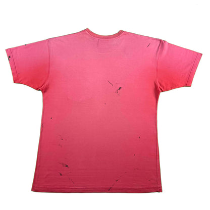 90s Sun Faded Salmon Pink Painter's Pocket Tee- XL