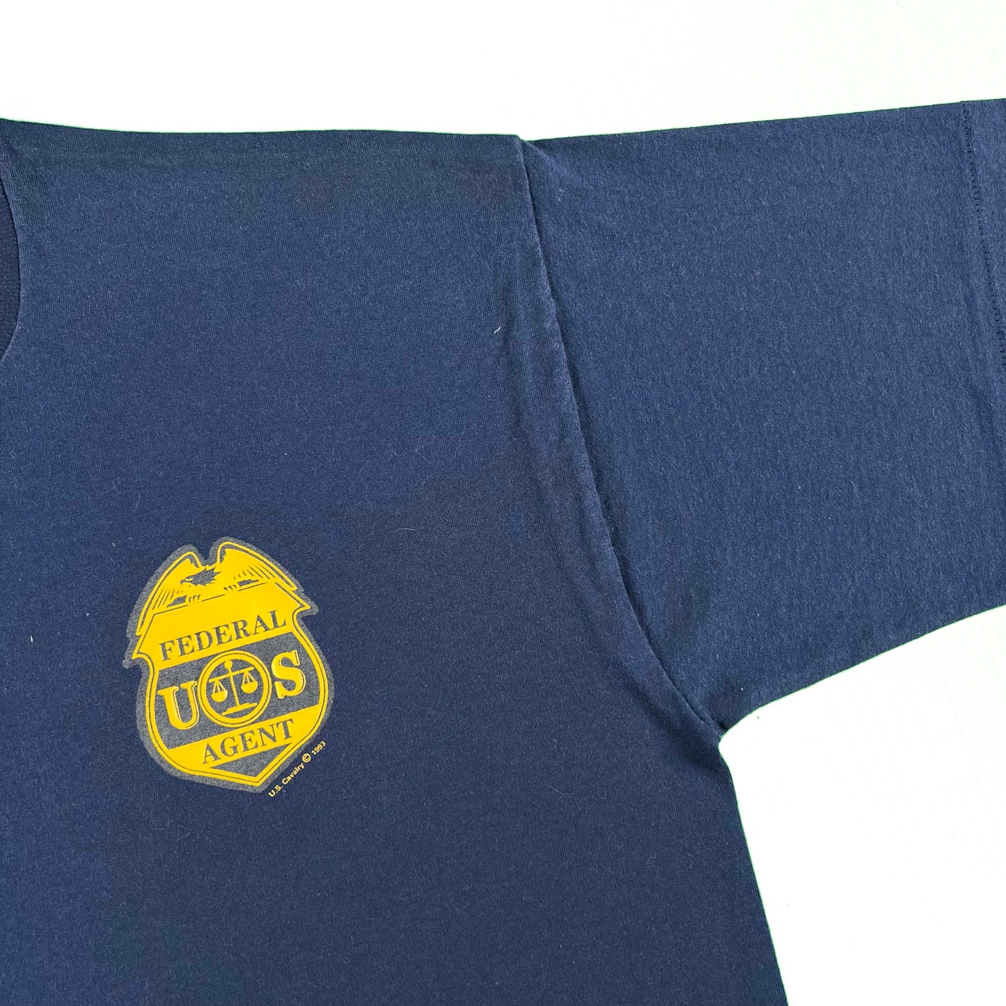 90s Federal Agent Tee- XL