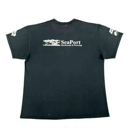 Perfectly Faded & Thrashed 'SeaPort' Tee- XL
