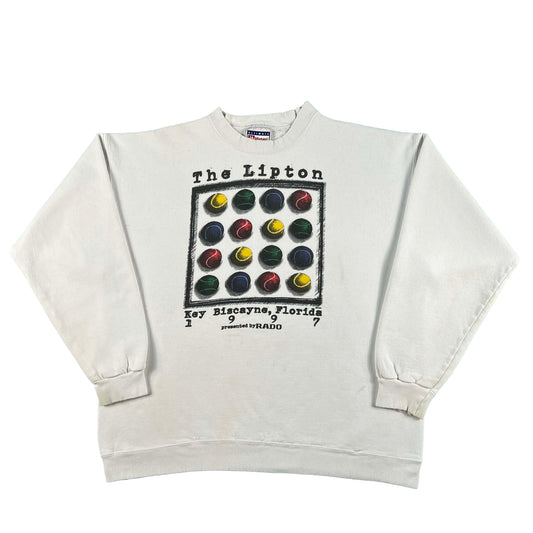 90s The Lipton Tennis Sweatshirt- XL