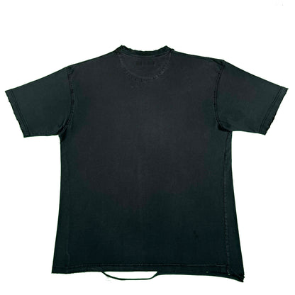 00s Thrashed Black Ghost Pocket Tee- XL