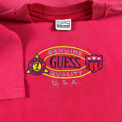 90s GUESS USA Workwear Tee- XL