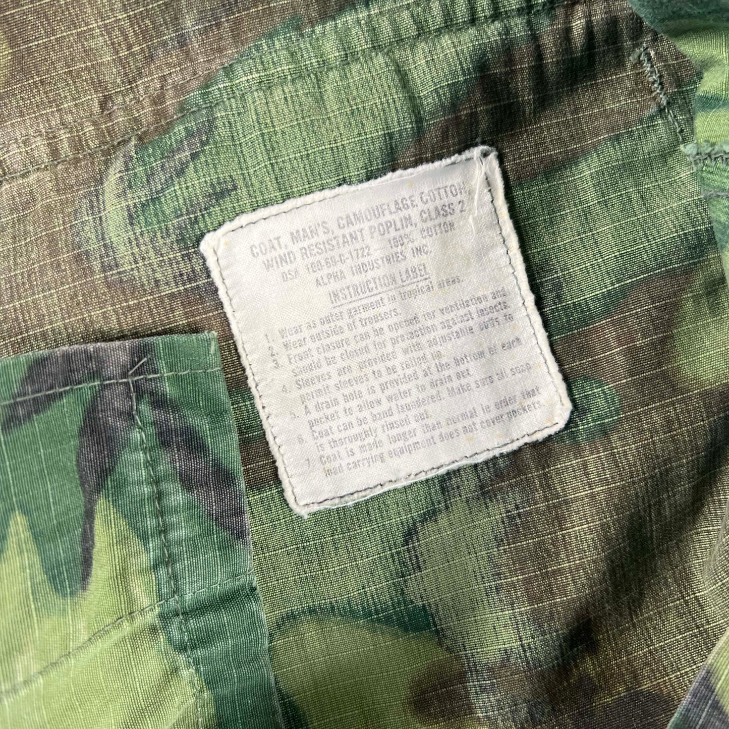 60s US Army Ripstop Slant Pocket Jackets- SELECT JACKET