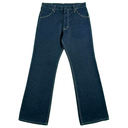 70s/80s Dark Wash Flared Denim- 30x29