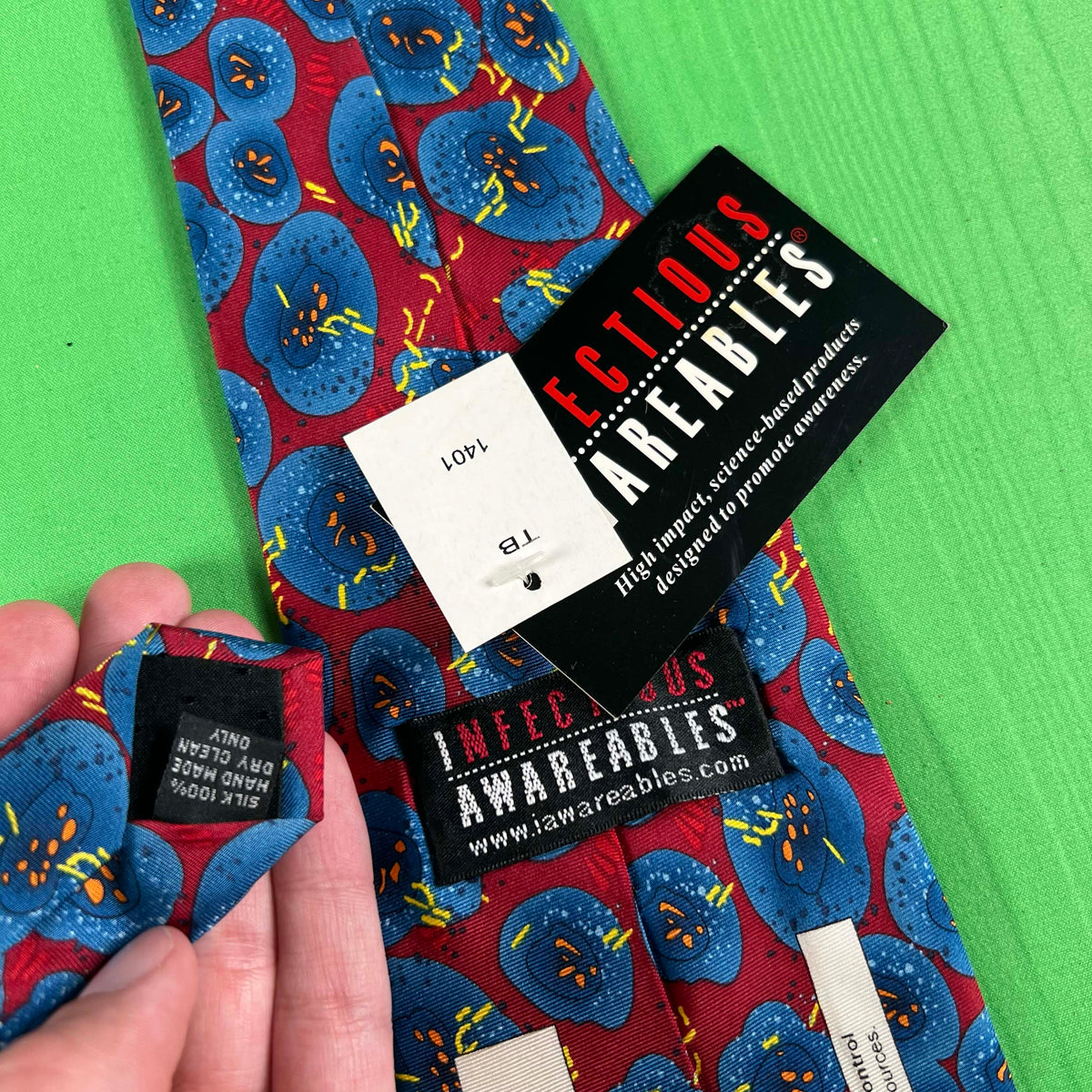 Deadstock 90s/00s Turboculois Silk Tie