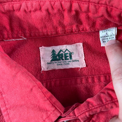 Vintage R.E.I 100% Cotton Chamois Shirts- SELECT SHIRT