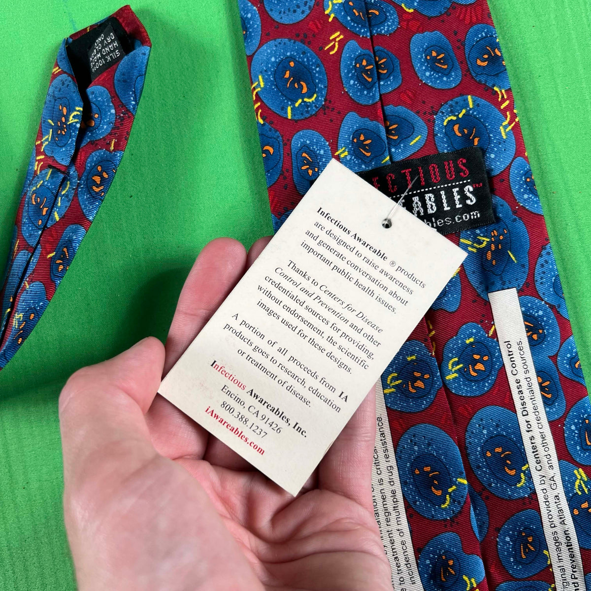 Deadstock 90s/00s Turboculois Silk Tie