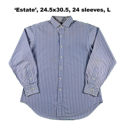 Vintage Ralph Lauren 100% Cotton Button Up Shirts- SELECT SHIRT