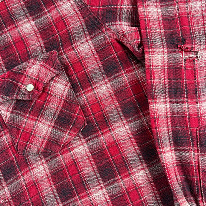 Vintage 100% Cotton Wrangler Western Flannels- SELECT SHIRT