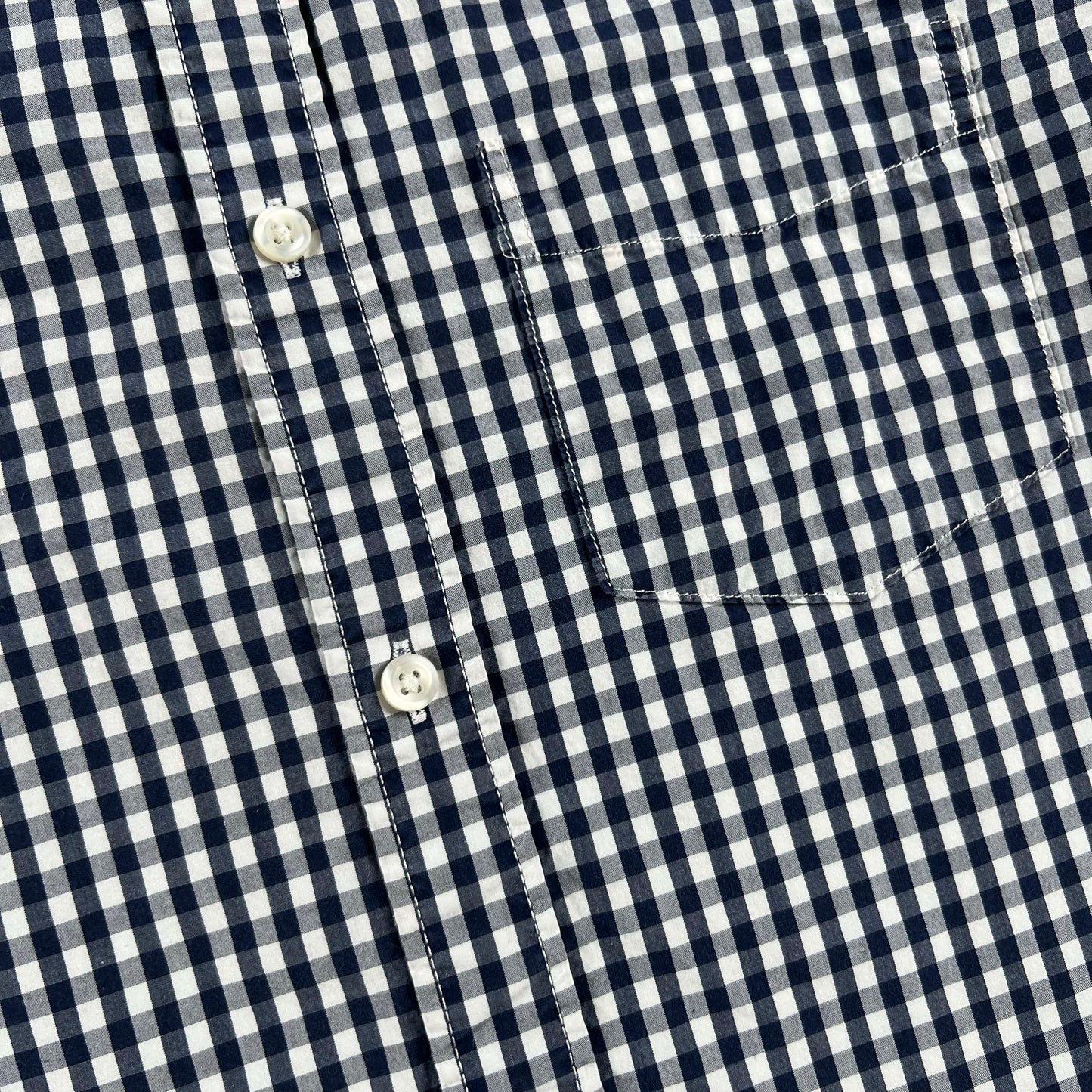 Vintage Gap Cropped Plaid Shirt & Waffle Knit Thermals- SELECT COMBO