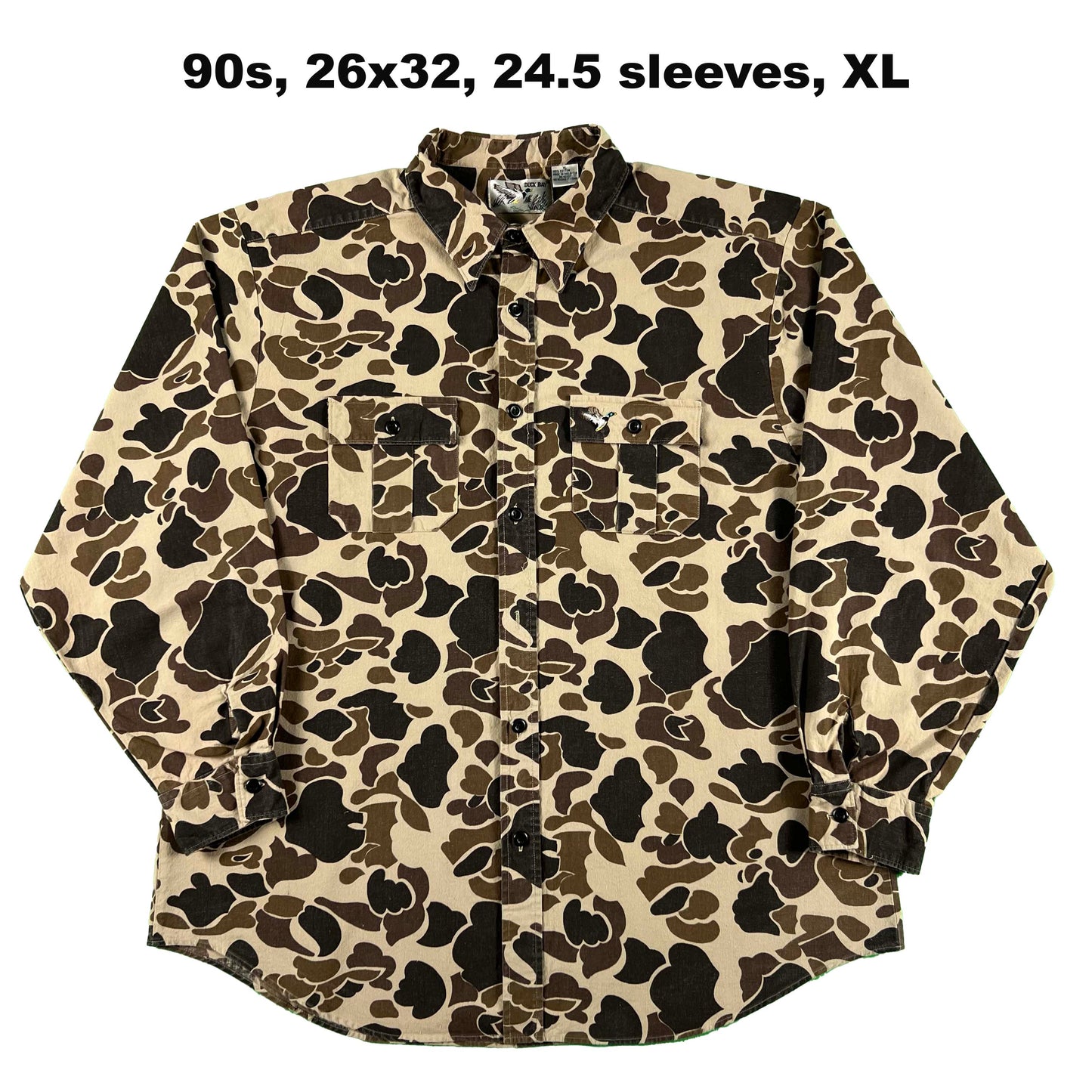Vintage Duck Camo Utility Shirts- SELECT SHIRT
