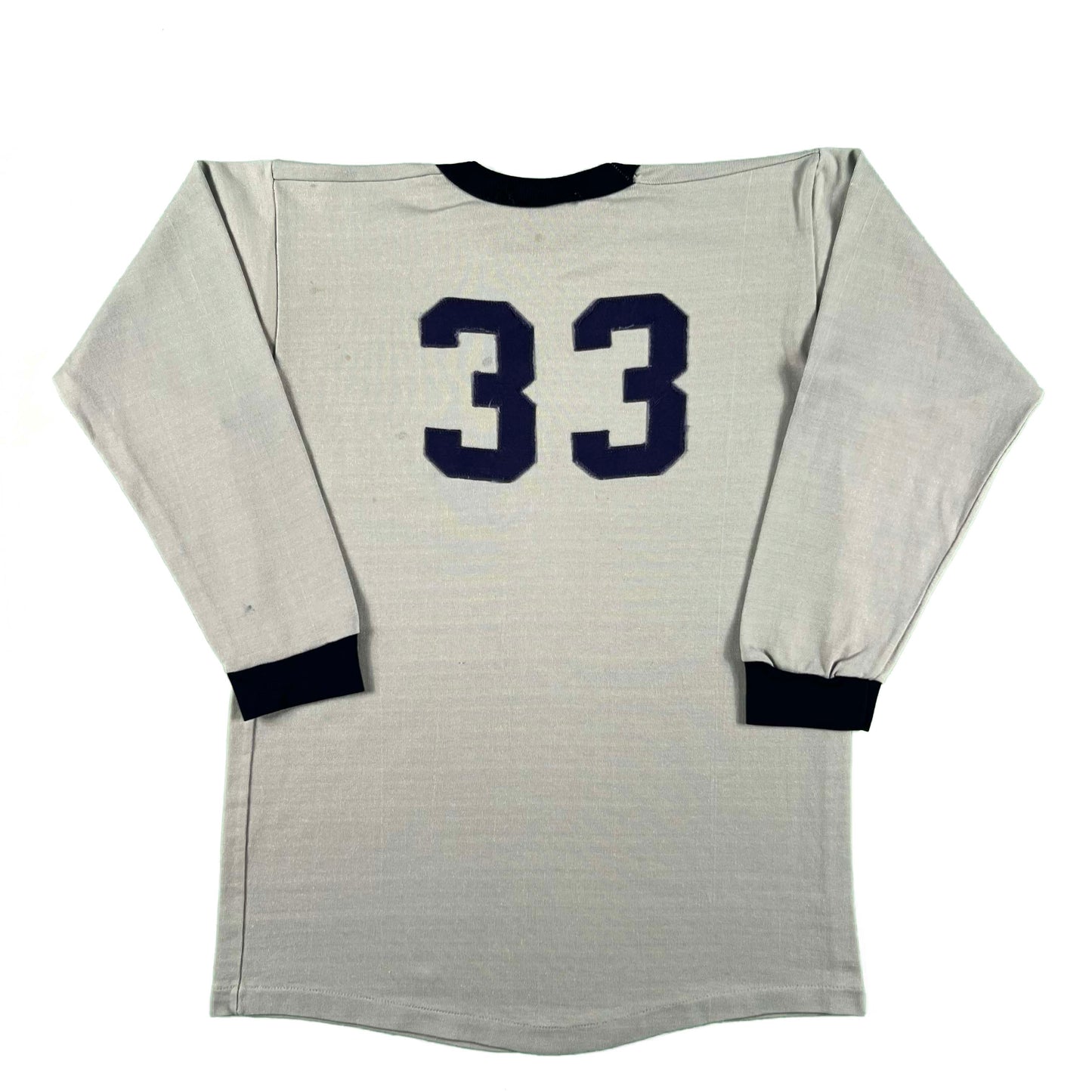 60s Long Sleeve Rayon/Durene Jersey- S