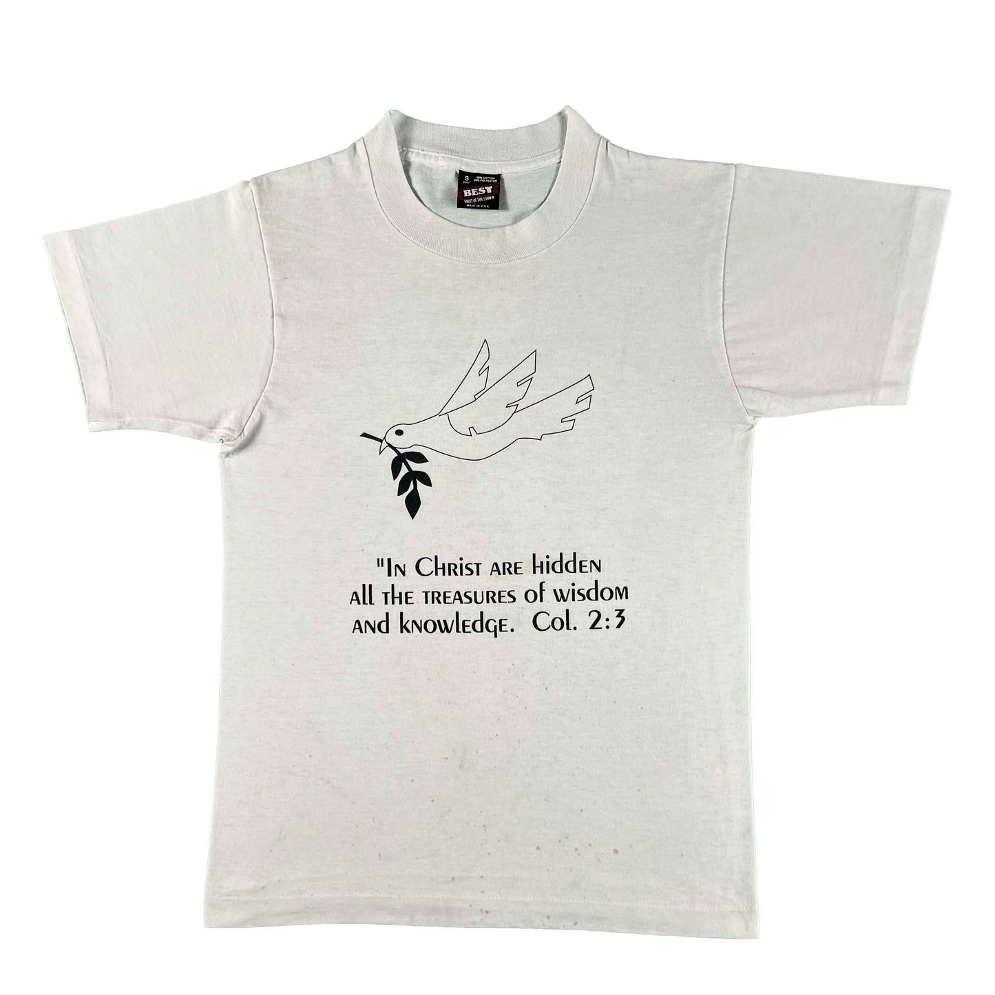 90s Christian School Dove Tee- S