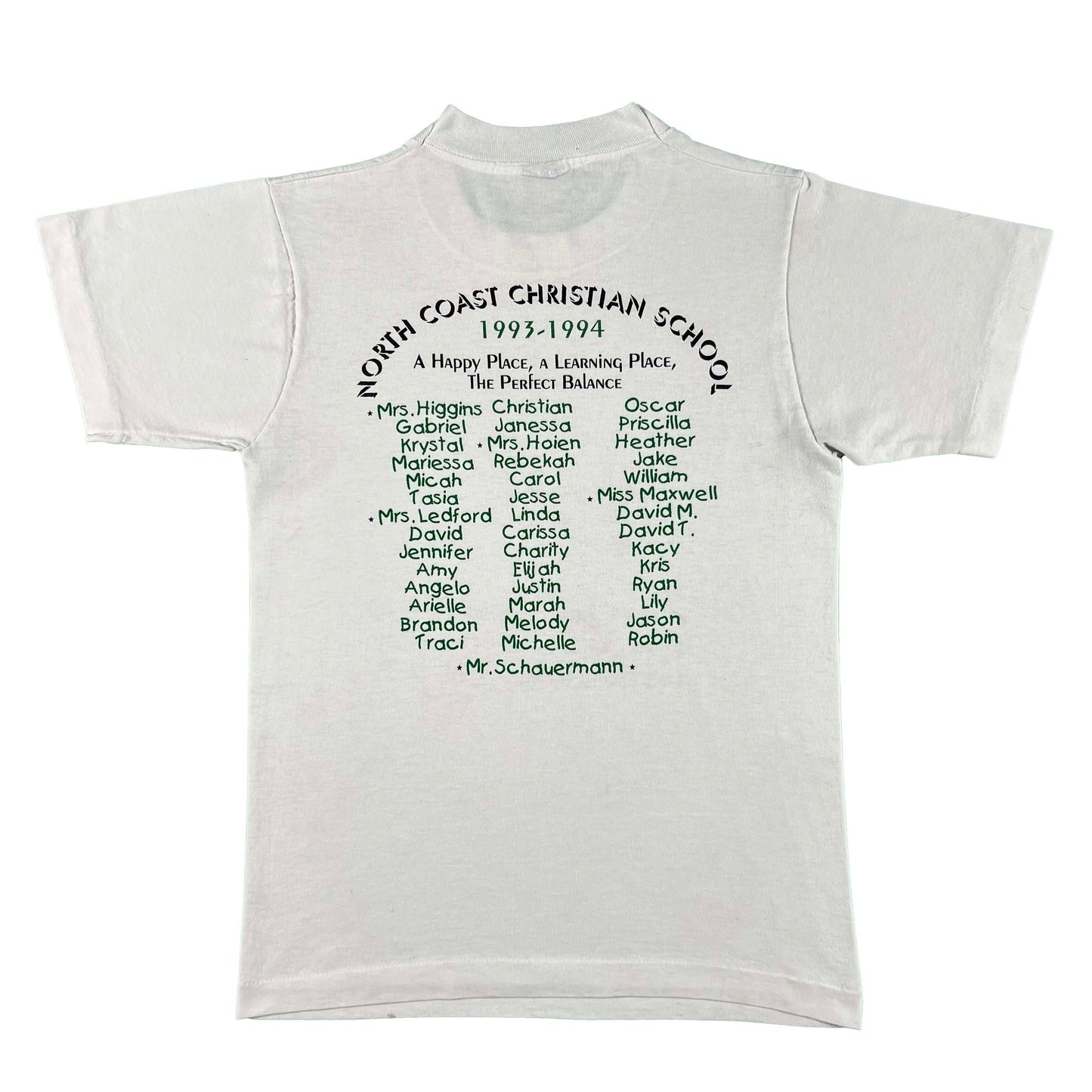 90s Christian School Dove Tee- S