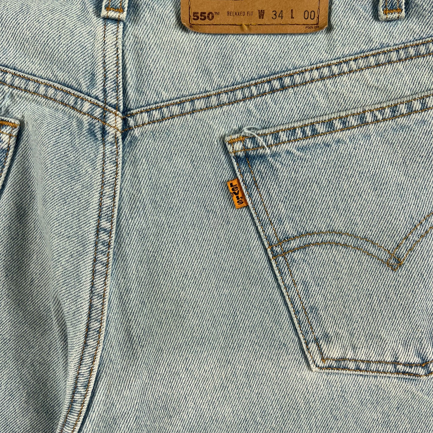 90s Levi's Orange Tab 550 Jorts- 33x8.5