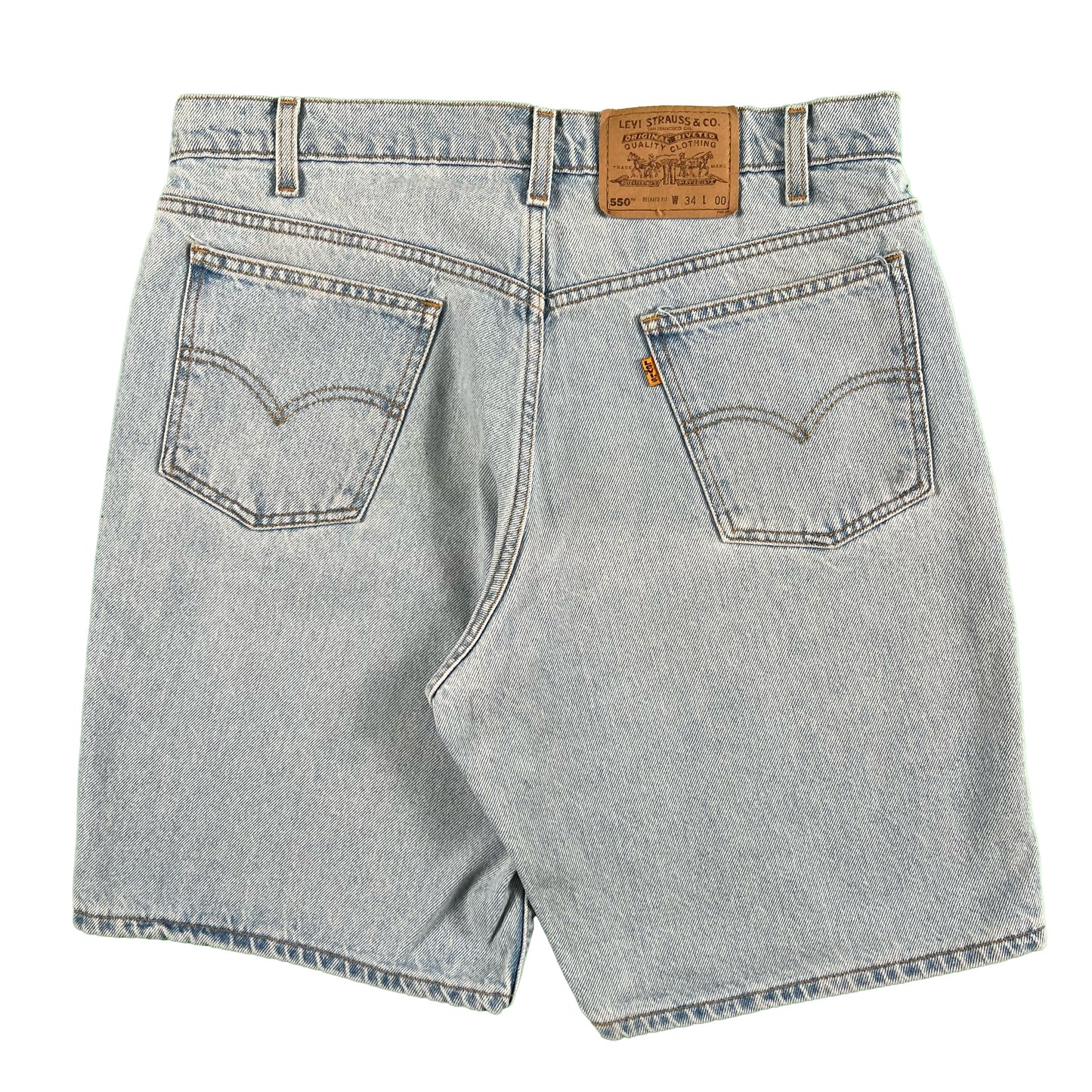 90s Levi's Orange Tab 550 Jorts- 33x8.5