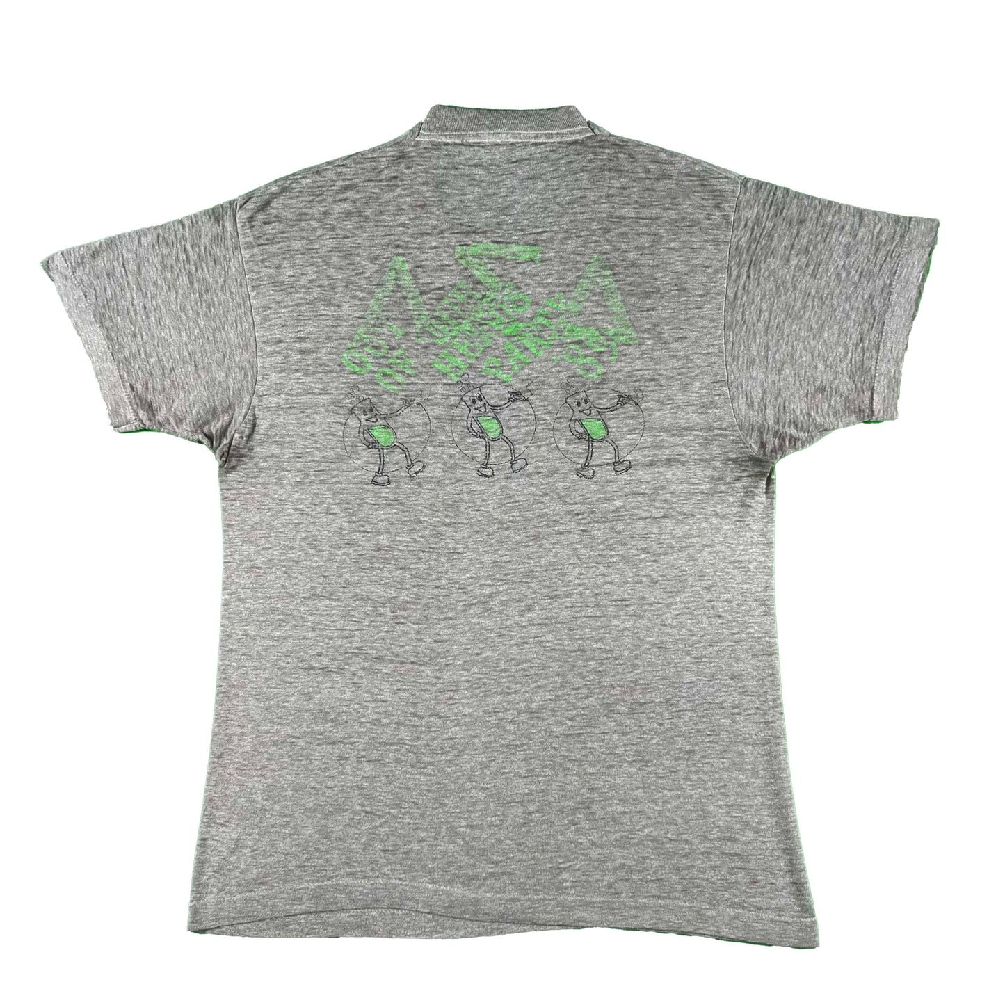 80s Paper Thin Smoking Test Tubes Tee- M