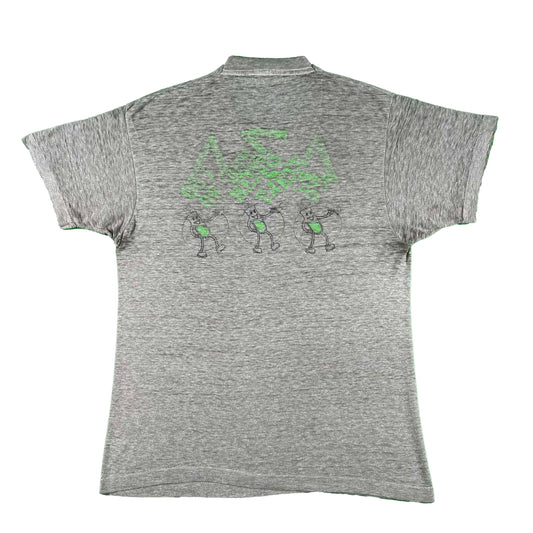 80s Paper Thin Smoking Test Tubes Tee- M