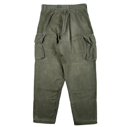 50s Double Front Euro Army Cargo Pants- 29x26