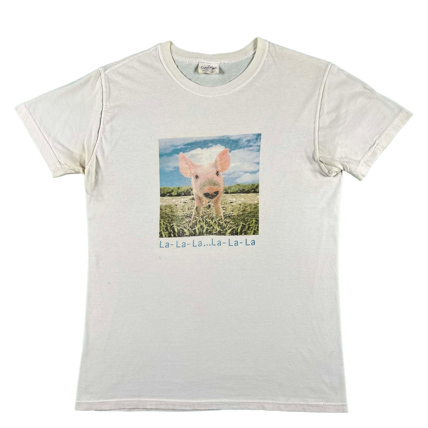 90s La-La-La Pig Tee- M