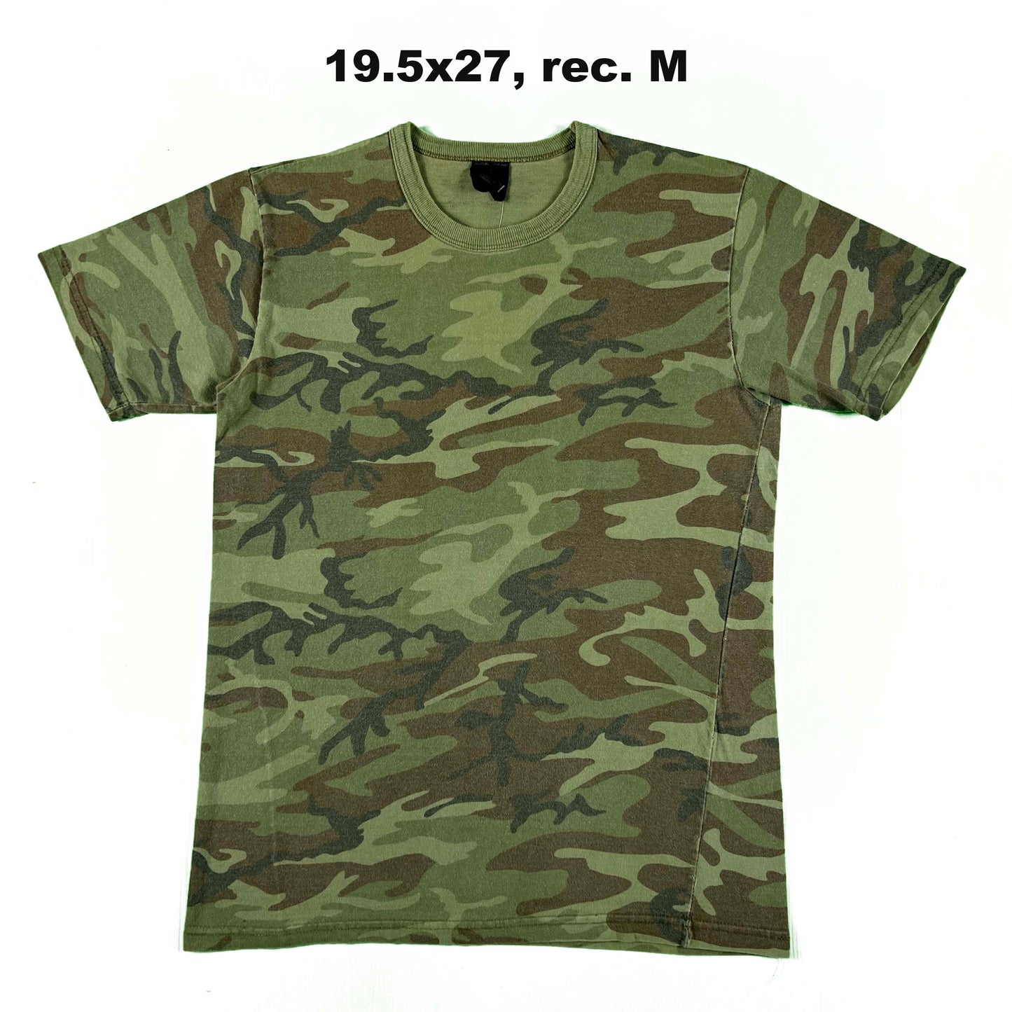 Vintage Blank Camo Tee- SELECT SHIRT