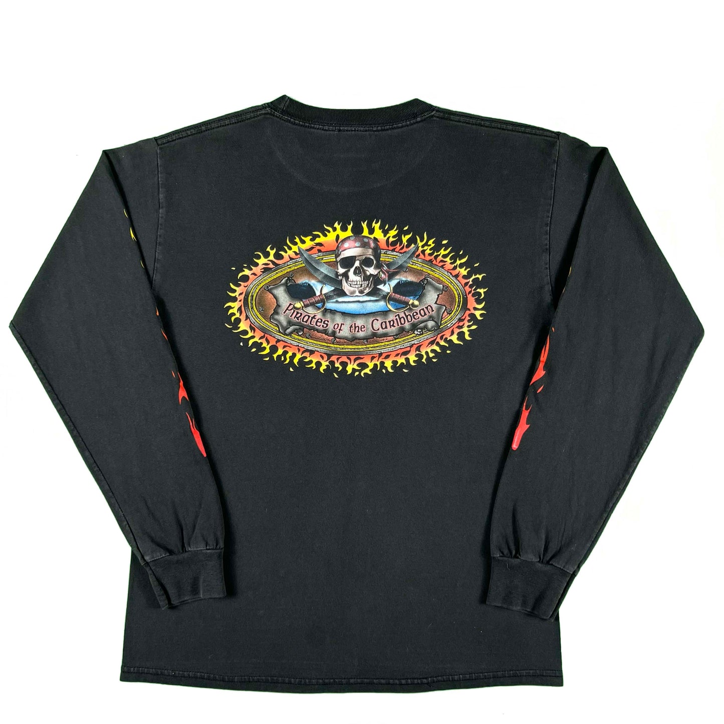 00s Pirates of the Caribbean Long Sleeve Tee- M