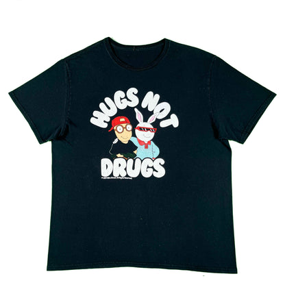 Hugs Not Drugs Tee- L
