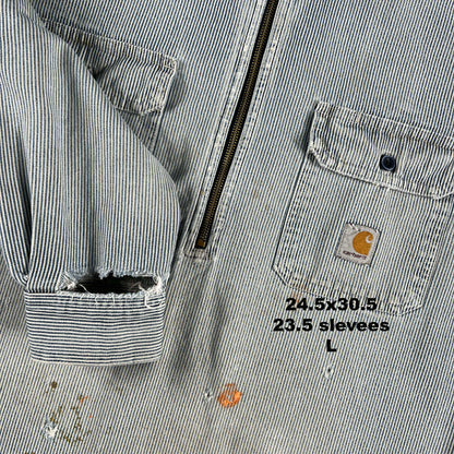 Carhartt Hickory Stripe Work Shirt- SELECT SHIRT